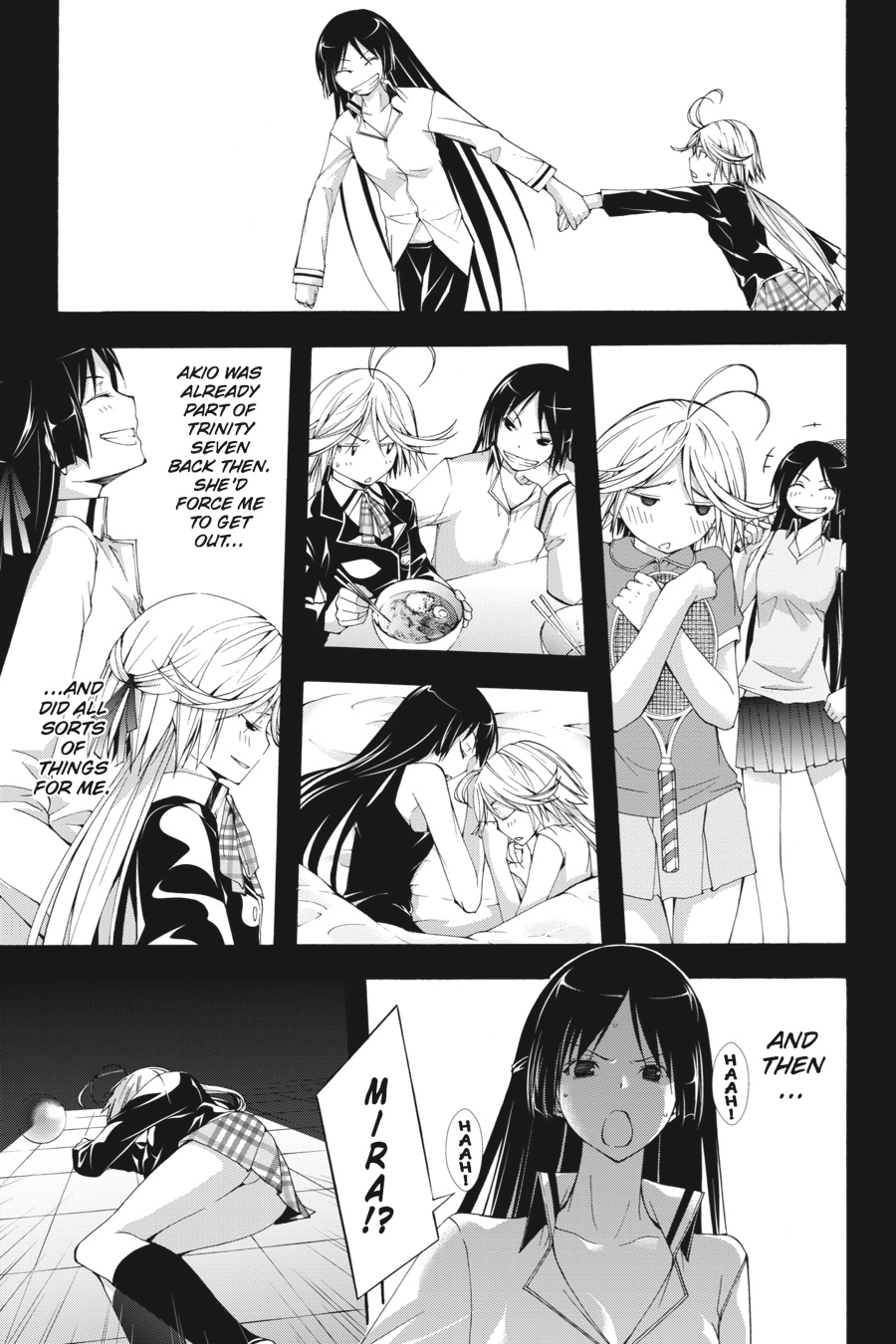 Read Trinity Seven chapter 21 image 21 on Lezhin