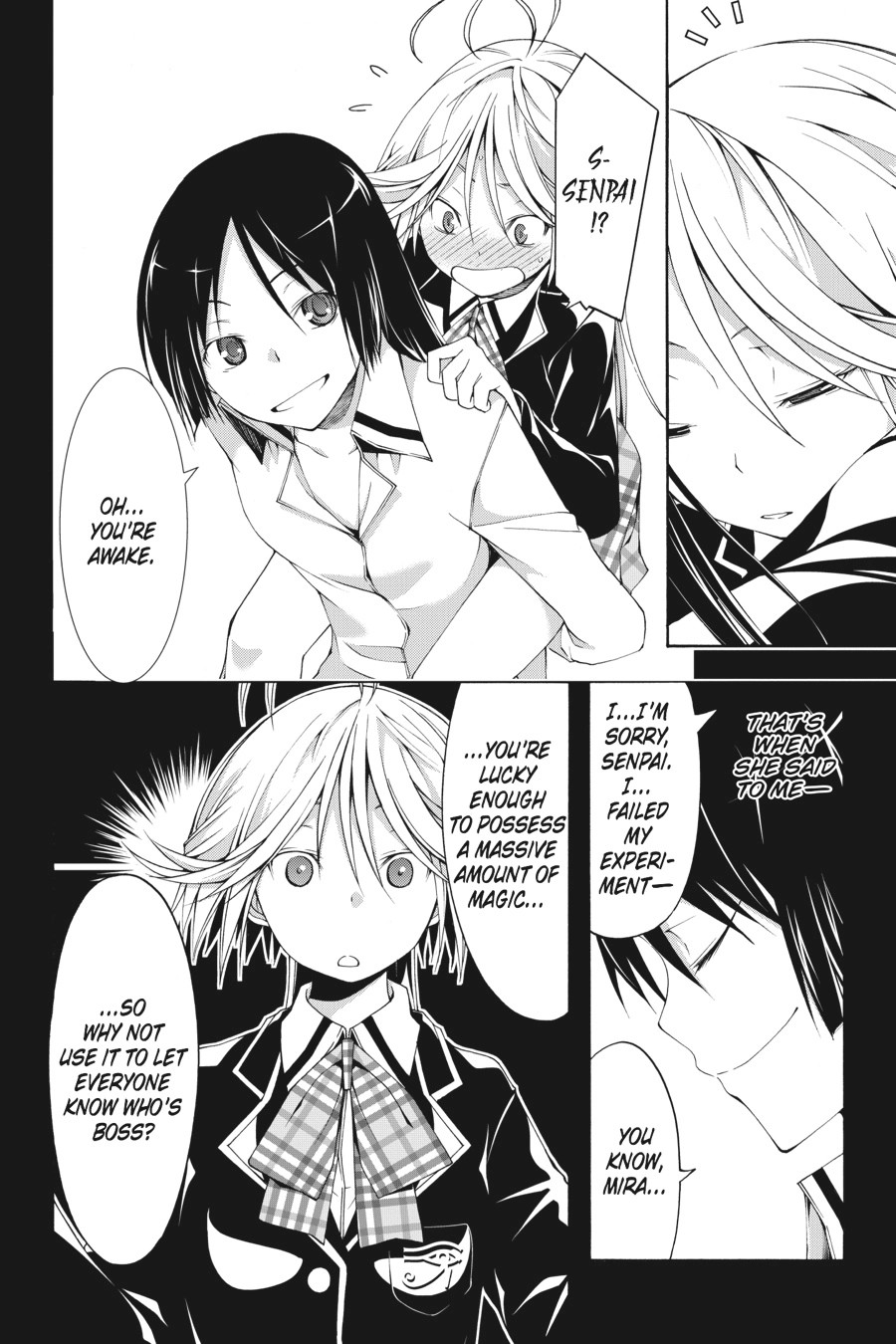Read Trinity Seven chapter 21 image 22 on Lezhin