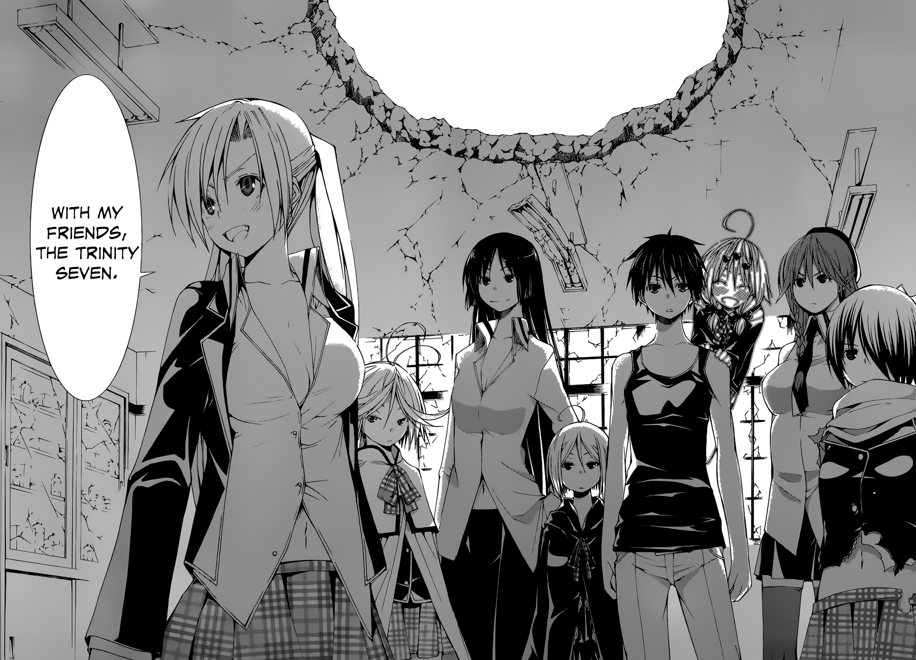 Read Trinity Seven chapter 27 image 26 on Lezhin