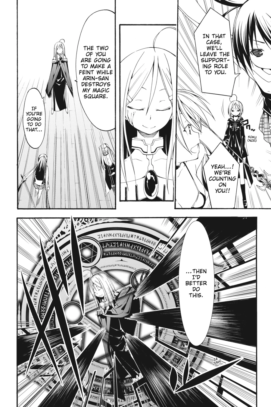 Read Trinity Seven chapter 28 image 20 on Lezhin