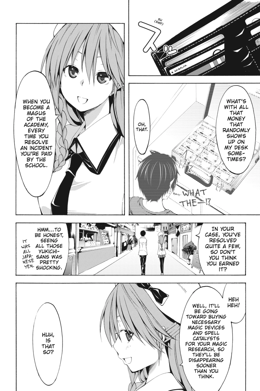 Read Trinity Seven chapter 29 image 5 on Lezhin