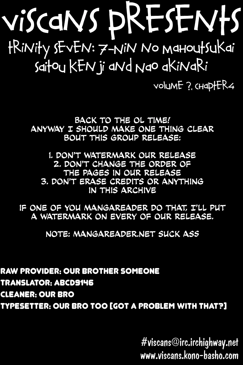 Read Trinity Seven chapter 3 image 0 on Lezhin