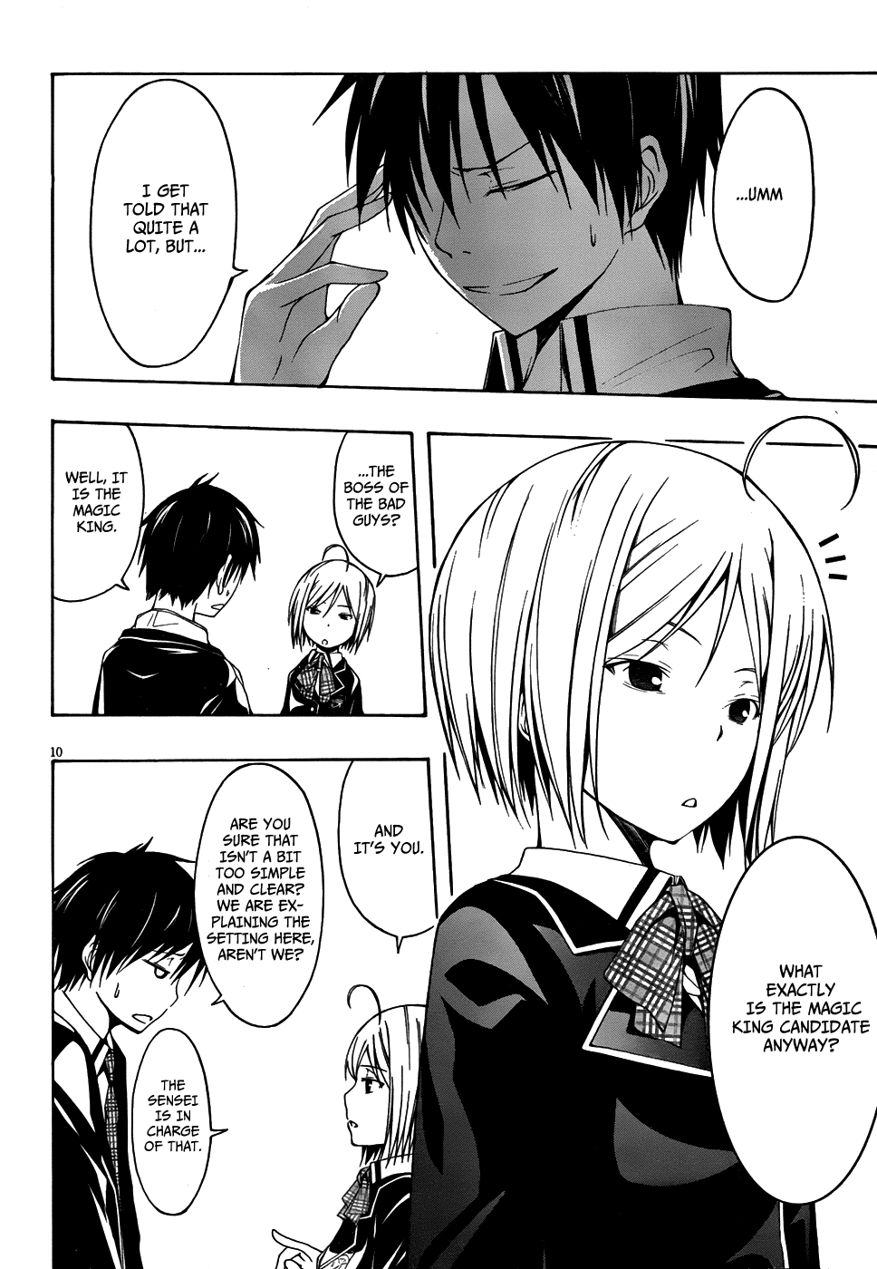 Read Trinity Seven chapter 3 image 10 on Lezhin