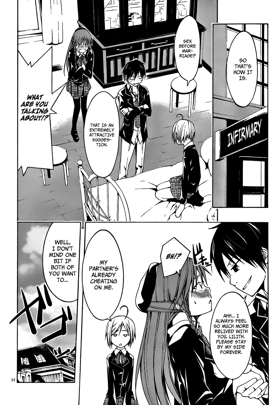 Read Trinity Seven chapter 3 image 14 on Lezhin