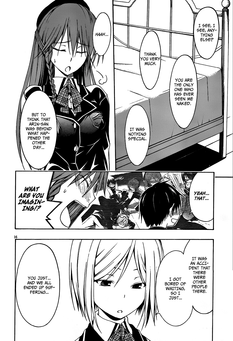 Read Trinity Seven chapter 3 image 16 on Lezhin
