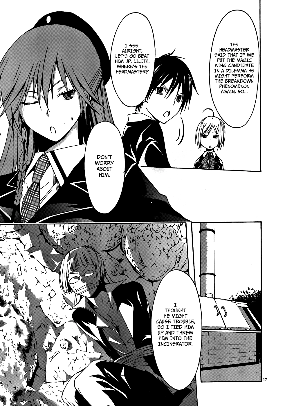 Read Trinity Seven chapter 3 image 17 on Lezhin
