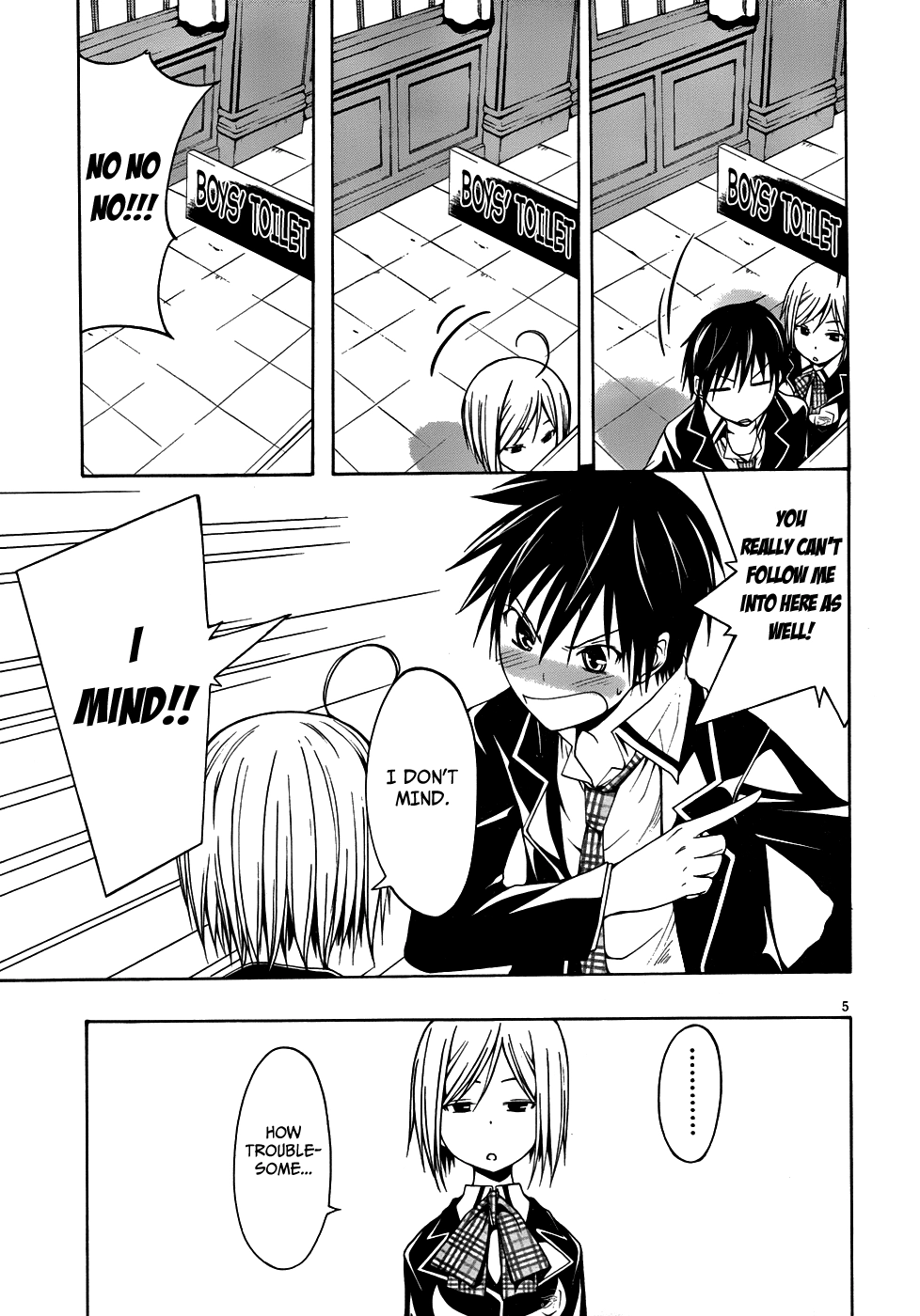 Read Trinity Seven chapter 3 image 5 on Lezhin