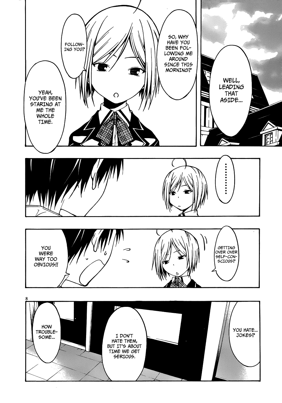 Read Trinity Seven chapter 3 image 8 on Lezhin