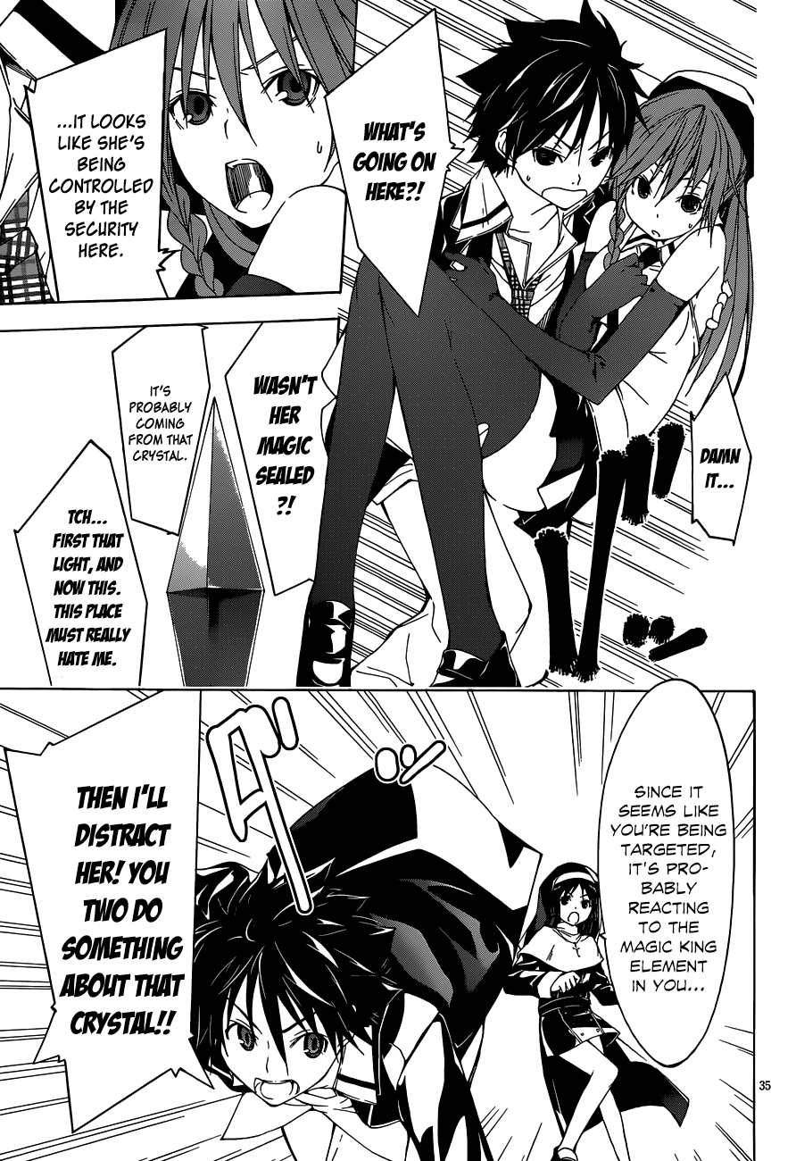Read Trinity Seven chapter 31 image 34 on Lezhin