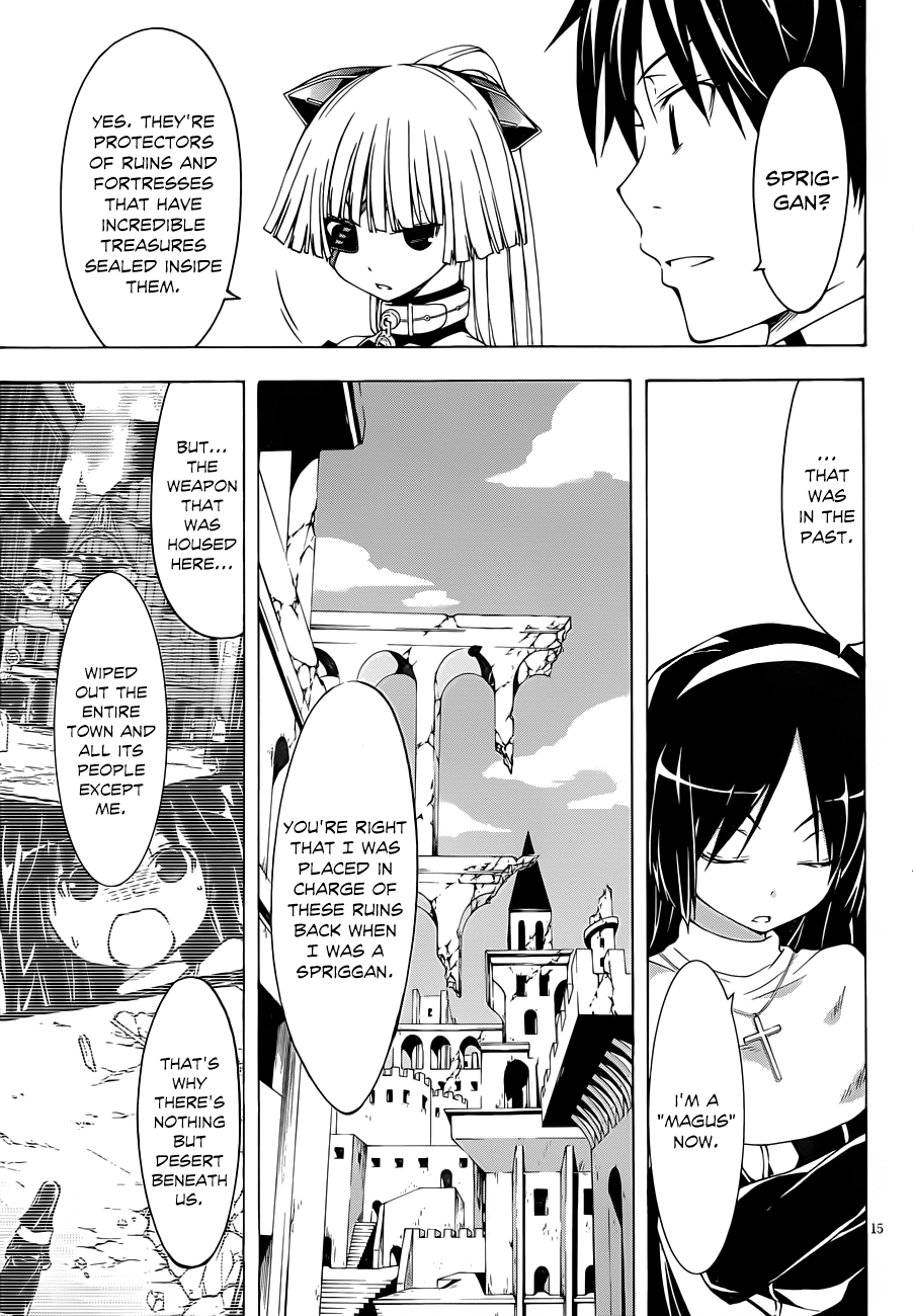 Read Trinity Seven chapter 32 image 16 on Lezhin