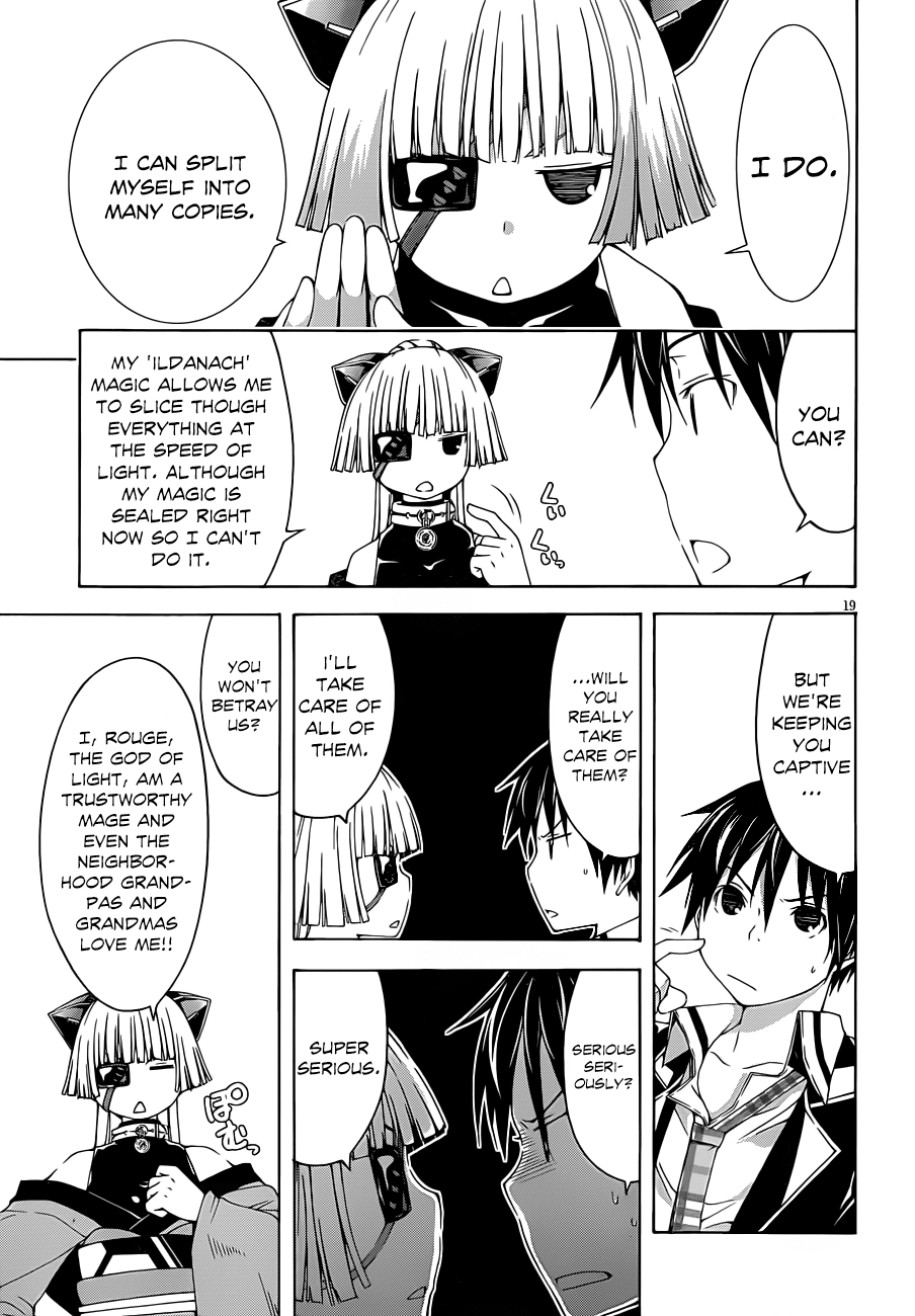 Read Trinity Seven chapter 32 image 20 on Lezhin