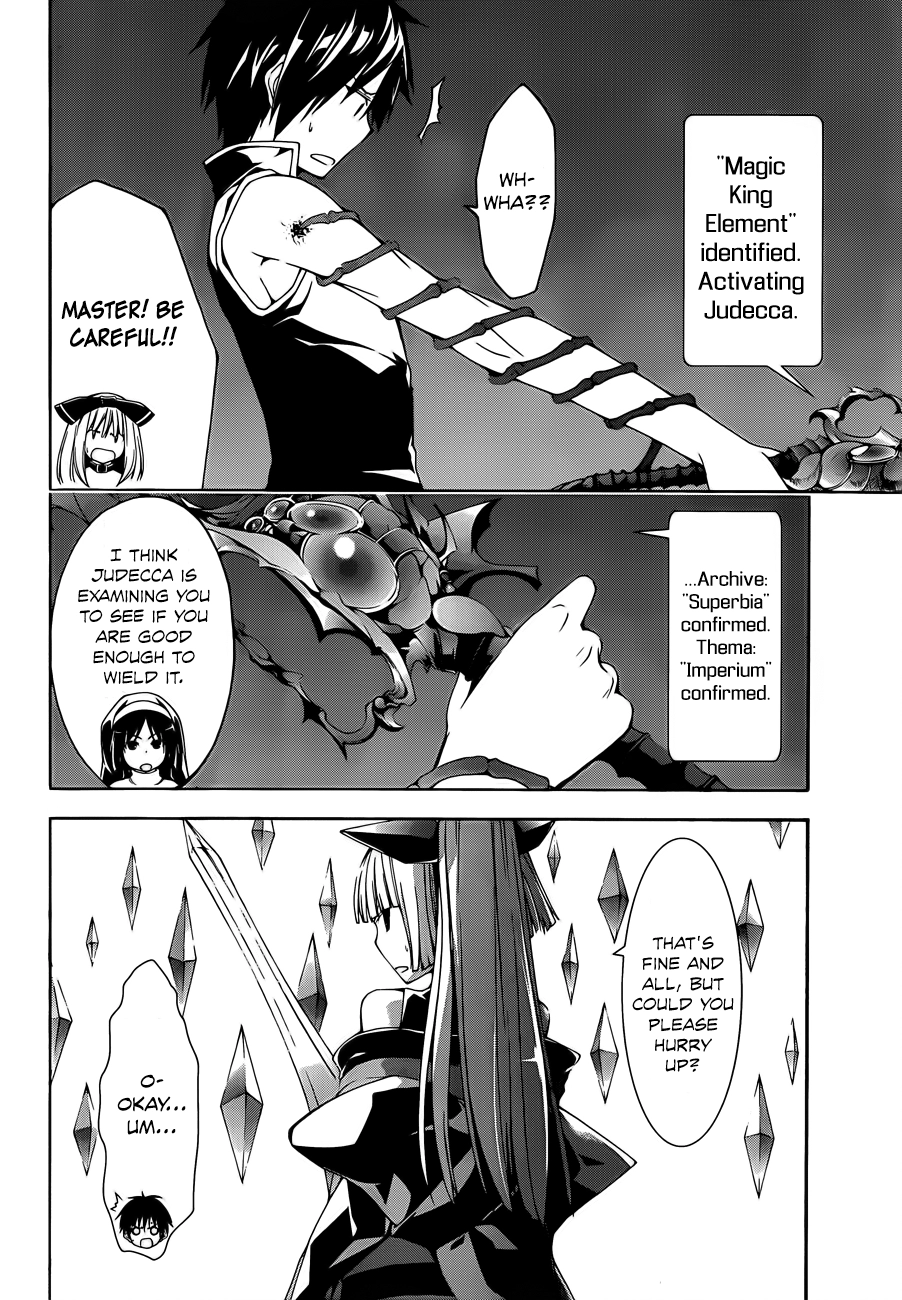 Read Trinity Seven chapter 35 image 8 on Lezhin