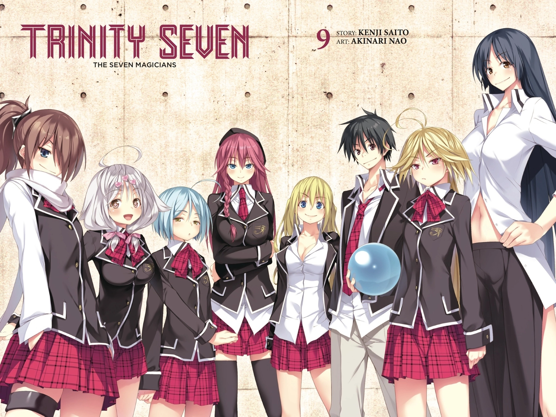 Read Trinity Seven chapter 36 image 1 on Lezhin