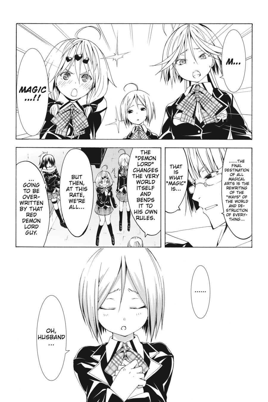 Read Trinity Seven chapter 36 image 27 on Lezhin