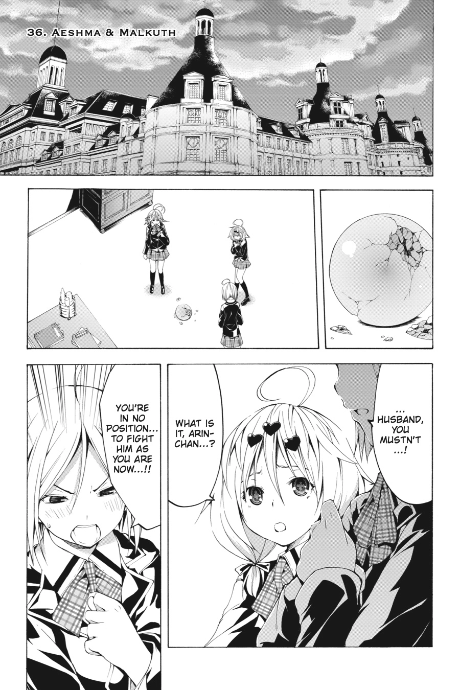 Read Trinity Seven chapter 36 image 3 on Lezhin