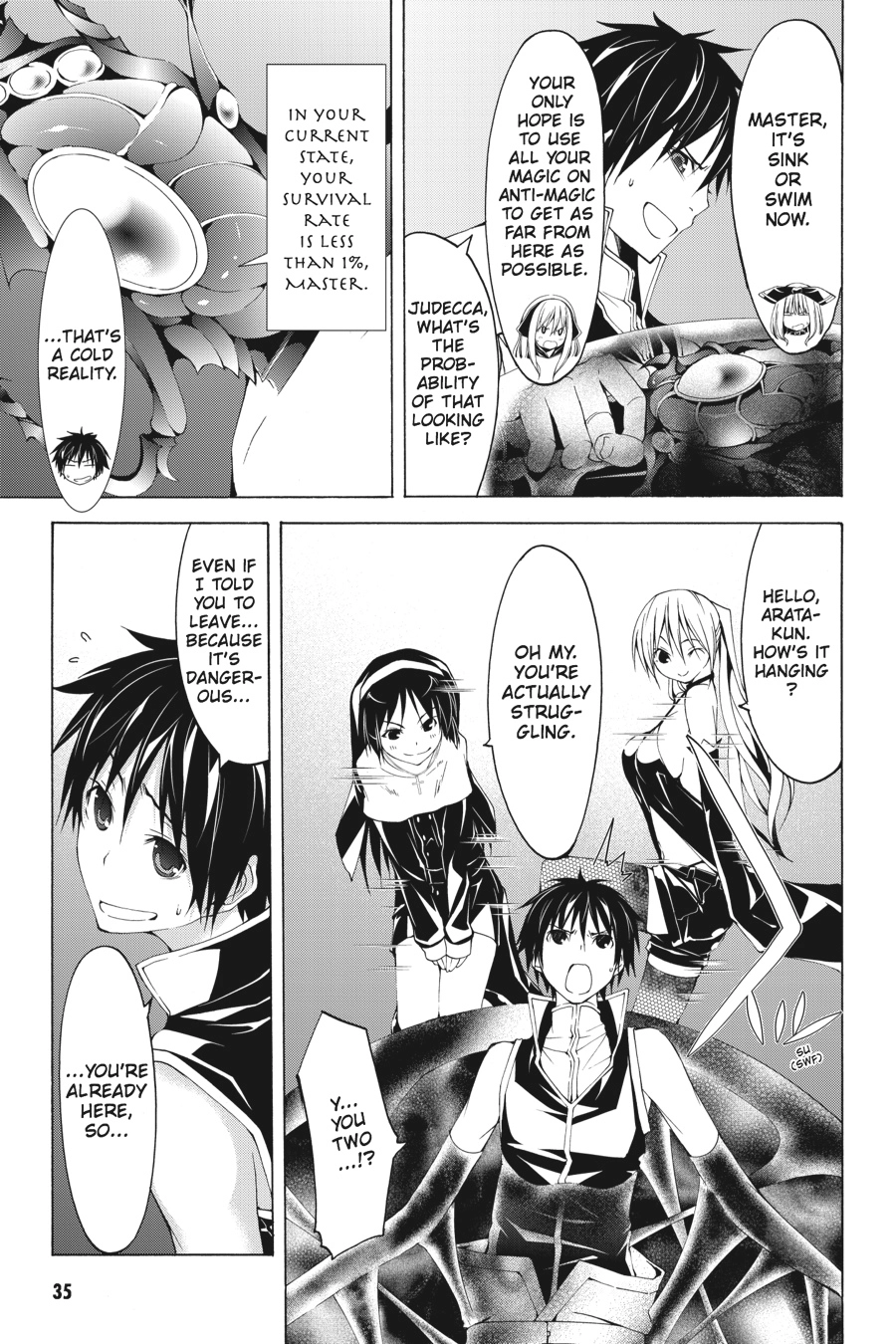 Read Trinity Seven chapter 36 image 30 on Lezhin