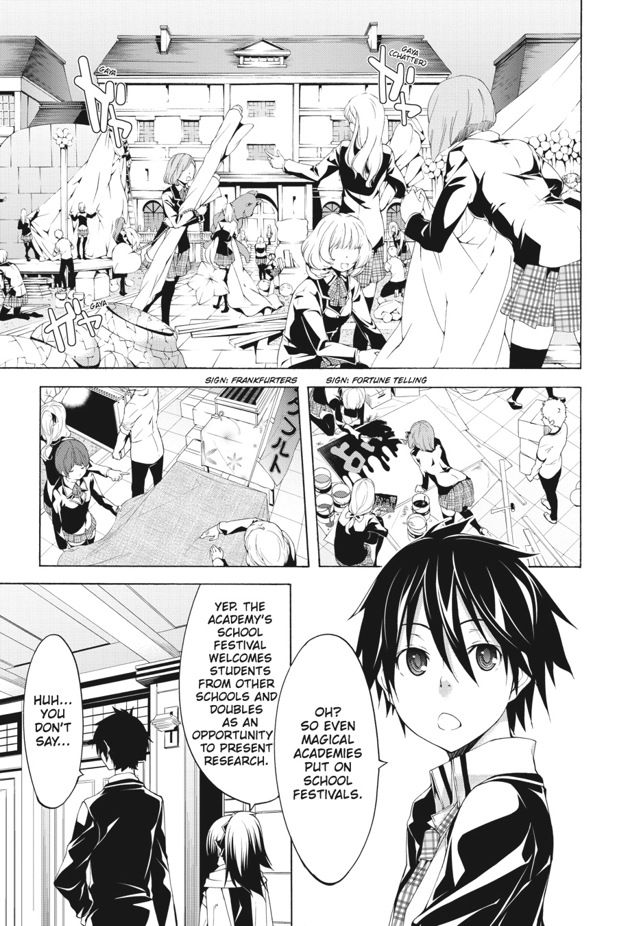 Read Trinity Seven chapter 38 image 12 on Lezhin