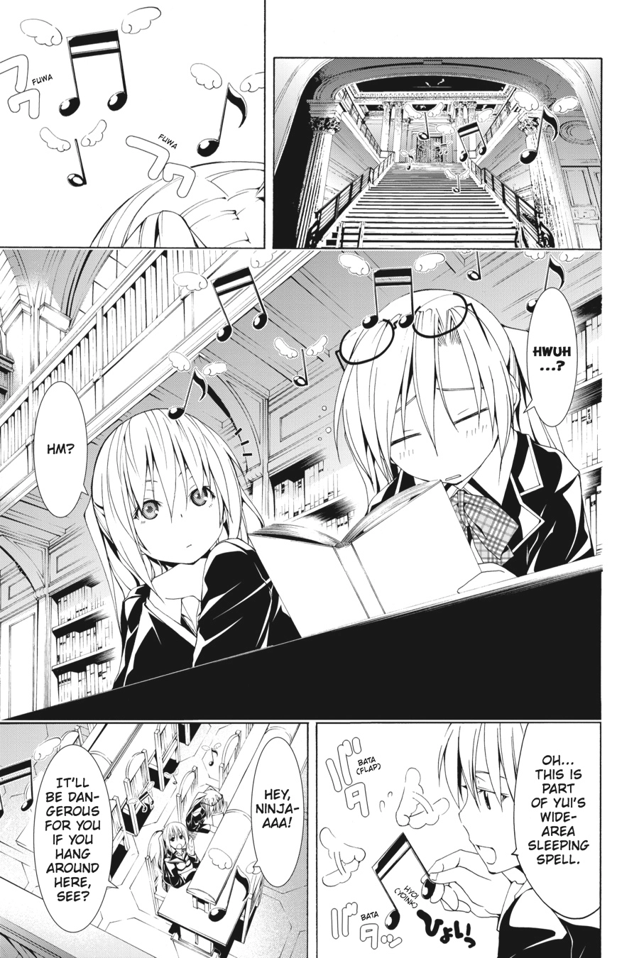 Read Trinity Seven chapter 38 image 16 on Lezhin