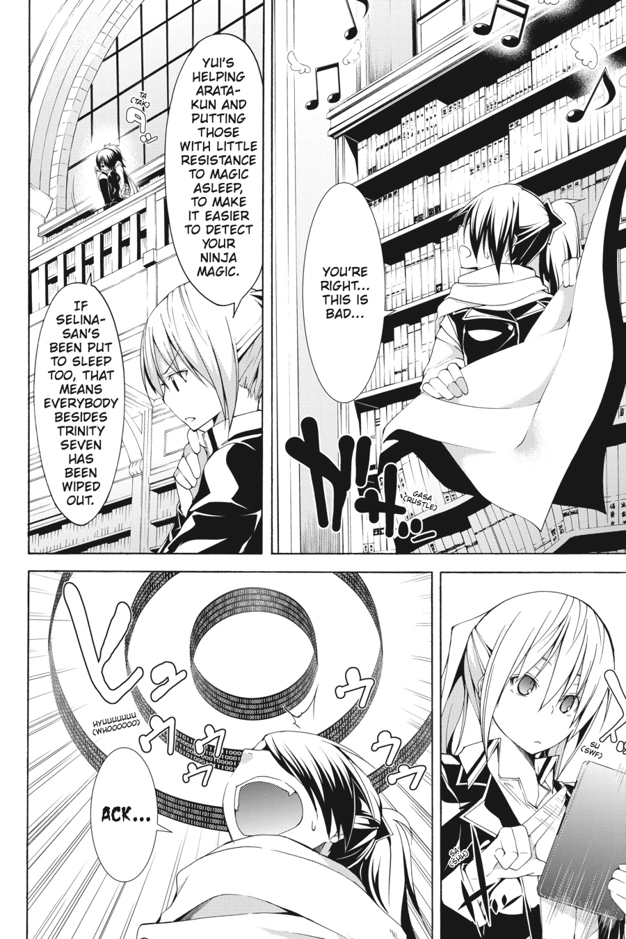 Read Trinity Seven chapter 38 image 17 on Lezhin