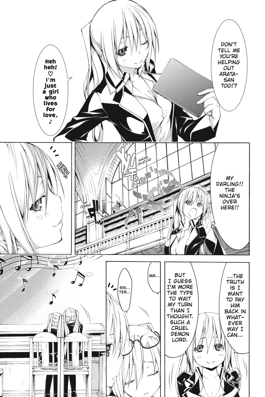 Read Trinity Seven chapter 38 image 18 on Lezhin