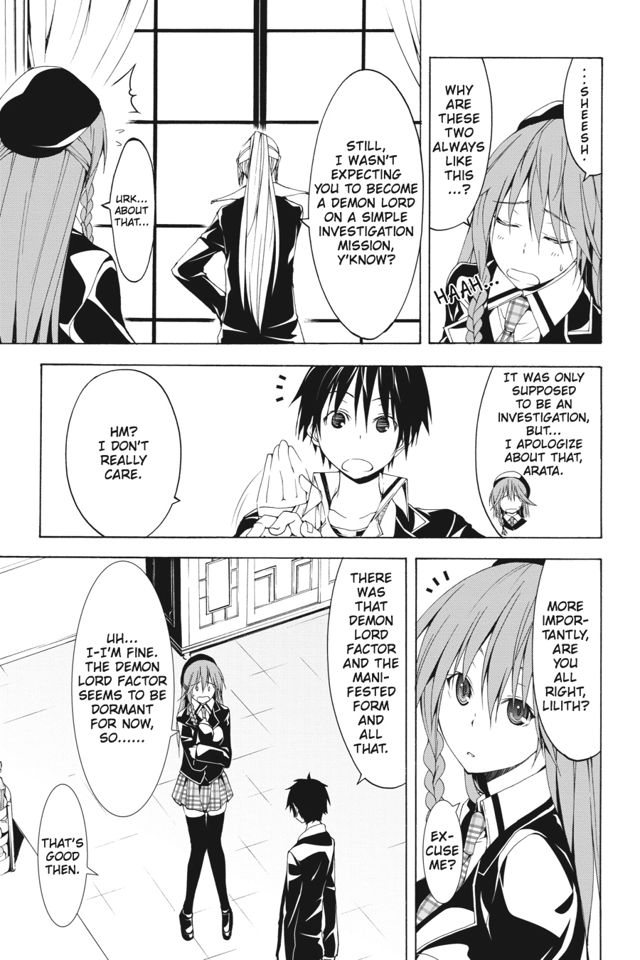 Read Trinity Seven chapter 38 image 4 on Lezhin
