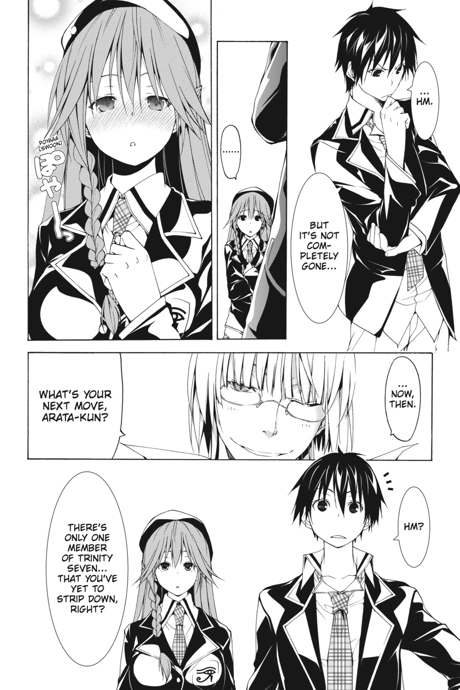 Read Trinity Seven chapter 38 image 5 on Lezhin