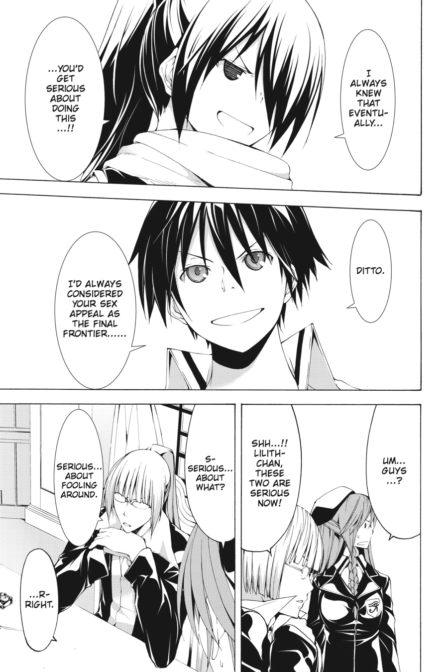 Read Trinity Seven chapter 38 image 8 on Lezhin