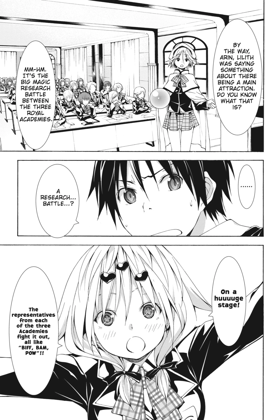 Read Trinity Seven chapter 39 image 18 on Lezhin
