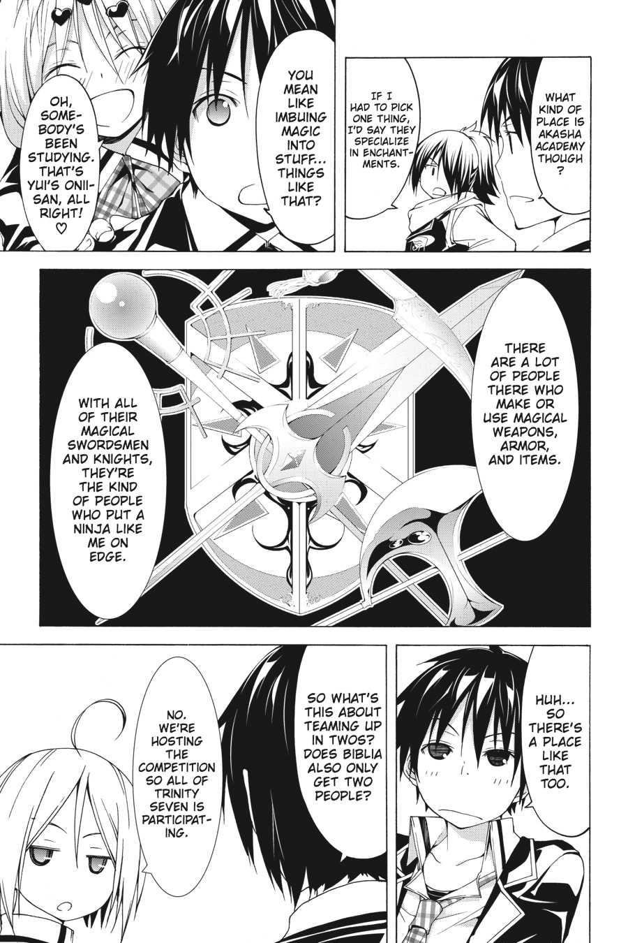 Read Trinity Seven chapter 39 image 22 on Lezhin