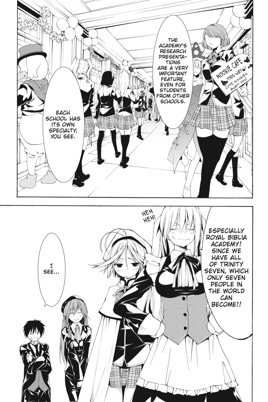 Read Trinity Seven chapter 39 image 6 on Lezhin