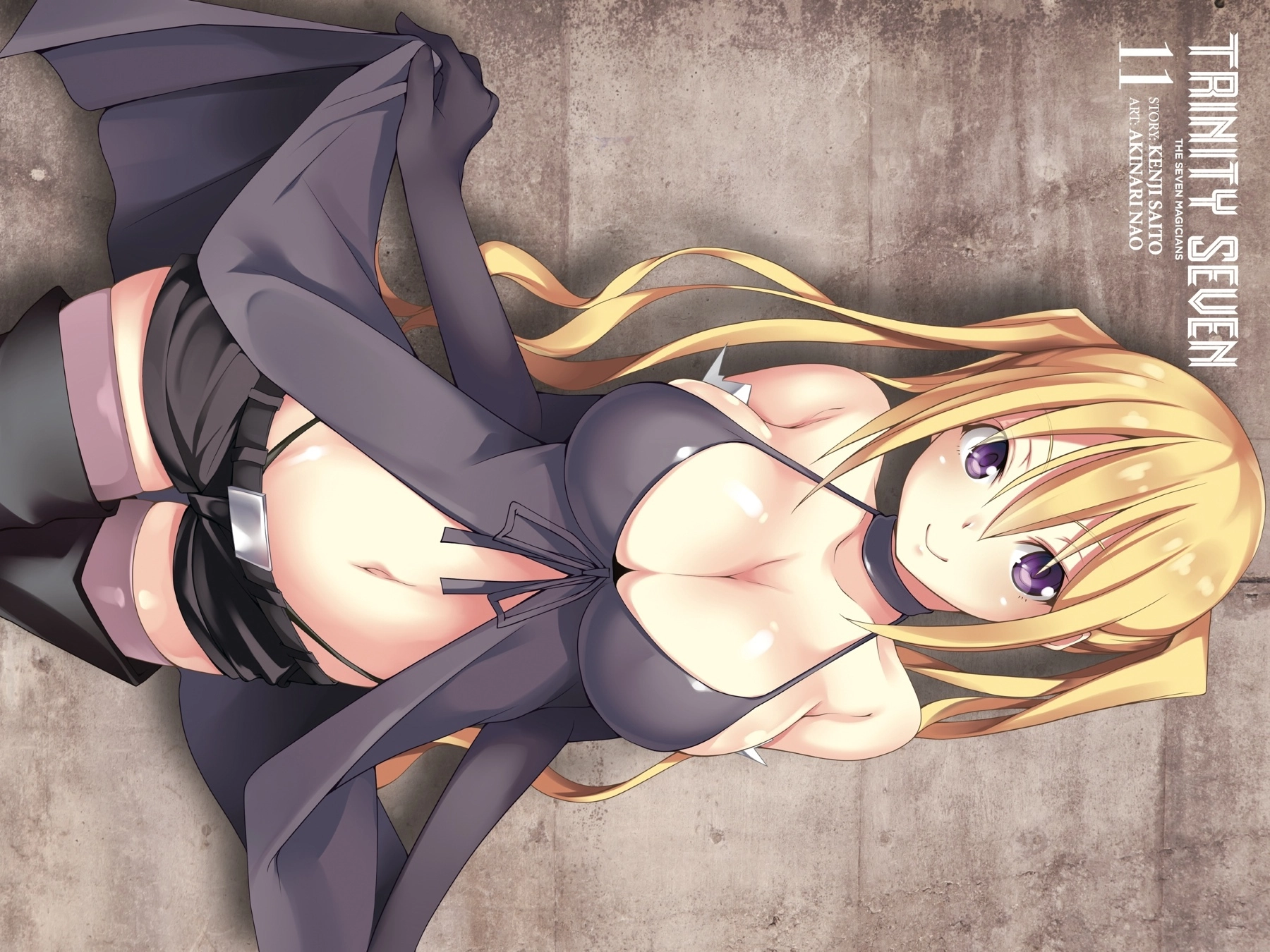 Read Trinity Seven chapter 44 image 2 on Lezhin