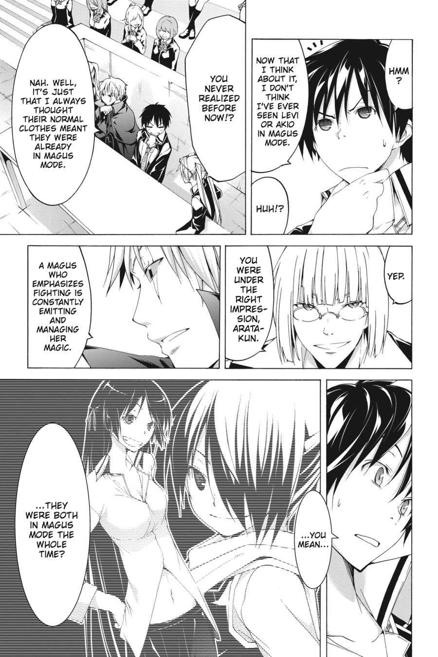Read Trinity Seven chapter 44 image 8 on Lezhin