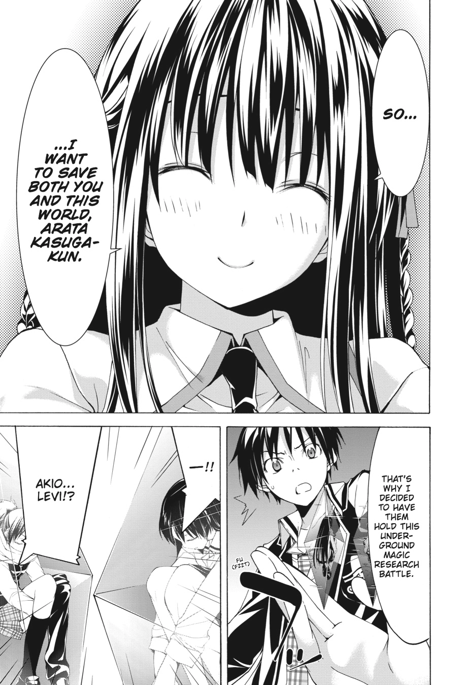 Read Trinity Seven chapter 47 image 17 on Lezhin