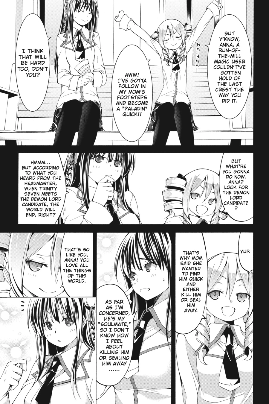 Read Trinity Seven chapter 48 image 10 on Lezhin