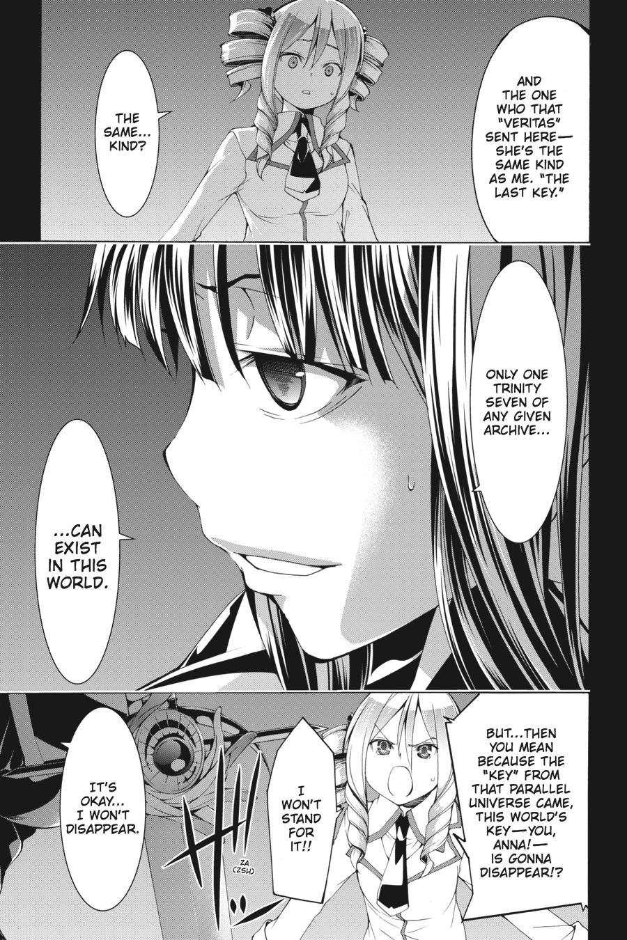 Read Trinity Seven chapter 48 image 22 on Lezhin