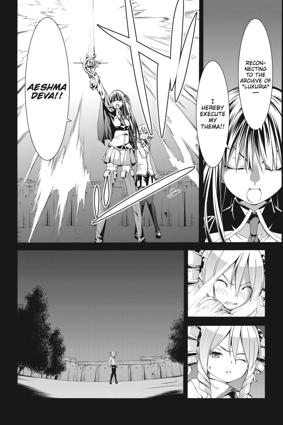 Read Trinity Seven chapter 48 image 25 on Lezhin