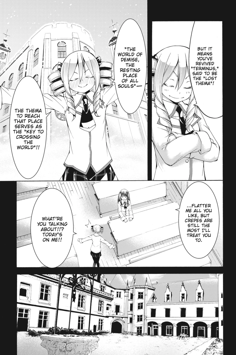 Read Trinity Seven chapter 48 image 8 on Lezhin