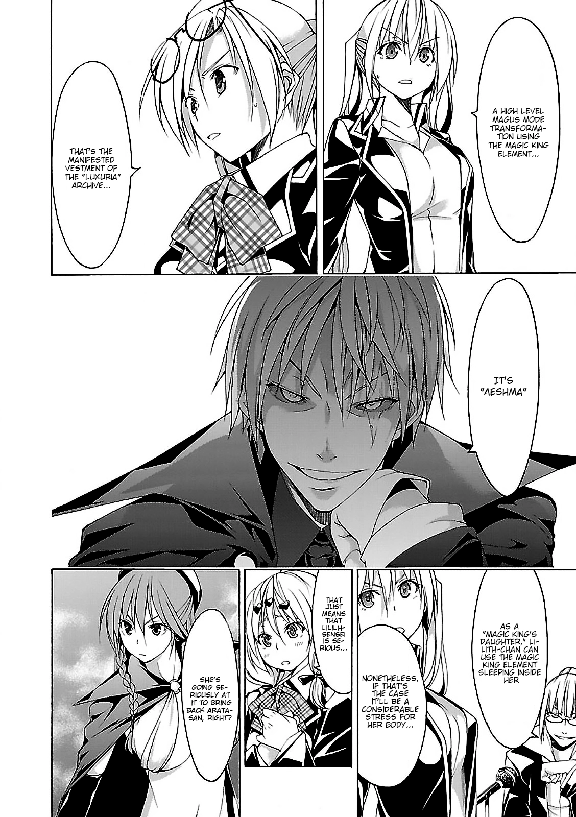 Read Trinity Seven chapter 55 image 10 on Lezhin