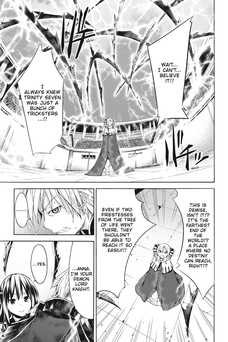 Read Trinity Seven chapter 56 image 22 on Lezhin