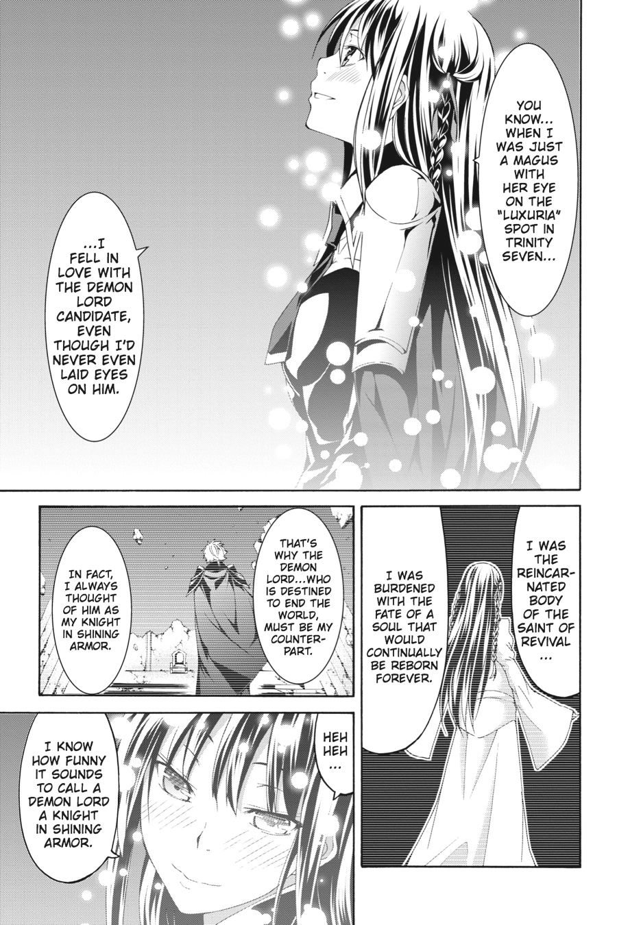 Read Trinity Seven chapter 56 image 30 on Lezhin