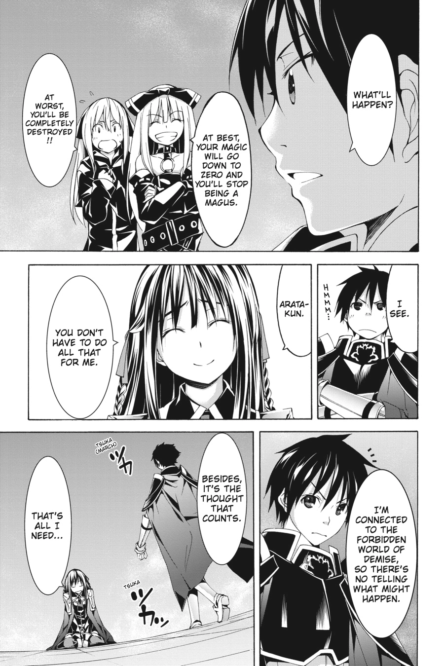 Read Trinity Seven chapter 57 image 8 on Lezhin