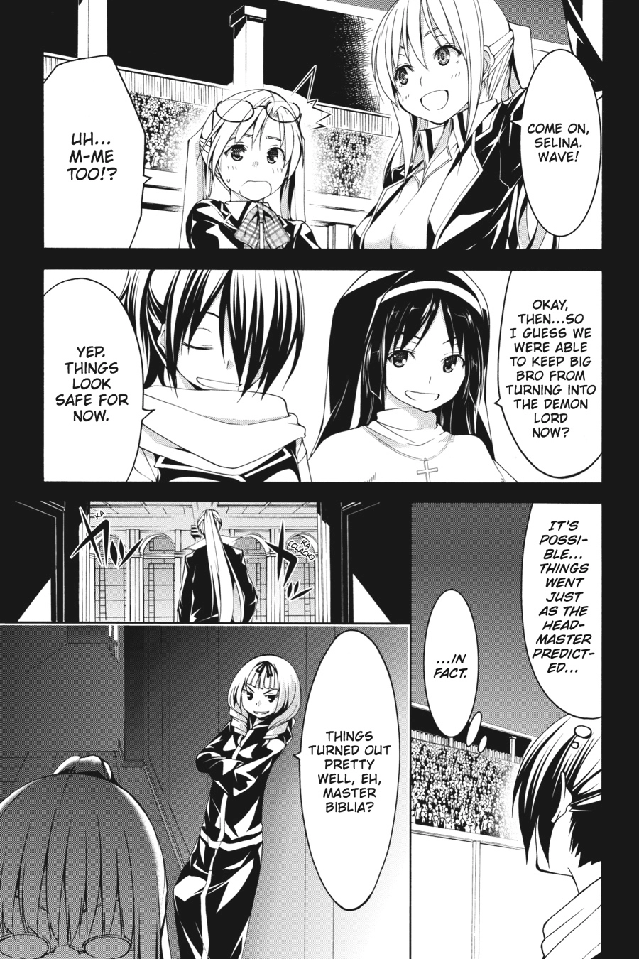 Read Trinity Seven chapter 58 image 10 on Lezhin