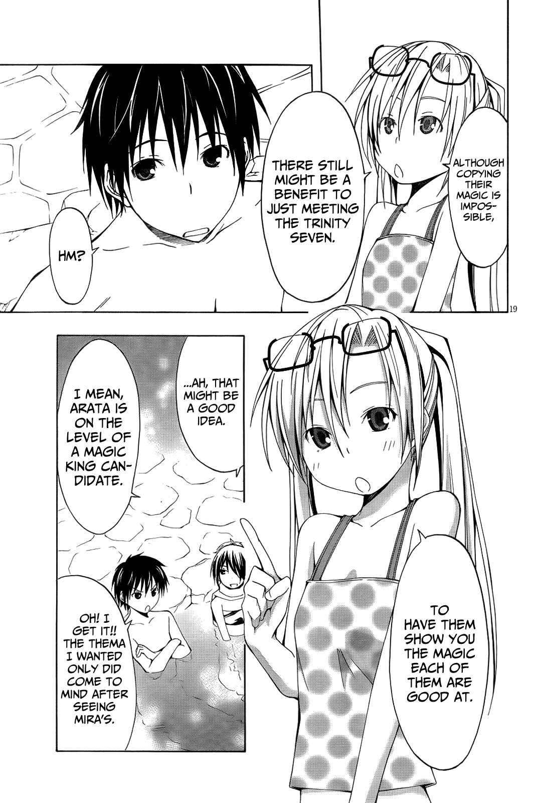 Read Trinity Seven chapter 6 image 21 on Lezhin