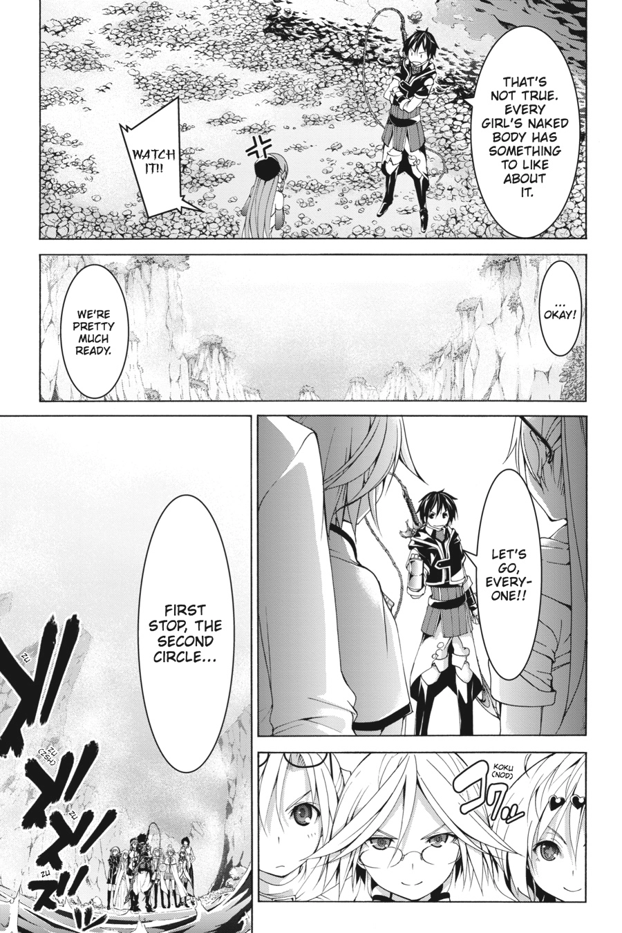 Read Trinity Seven chapter 64 image 12 on Lezhin