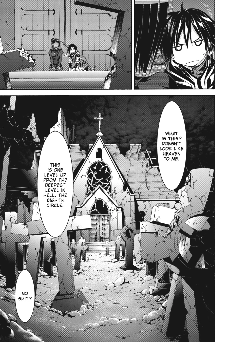 Read Trinity Seven chapter 64 image 18 on Lezhin