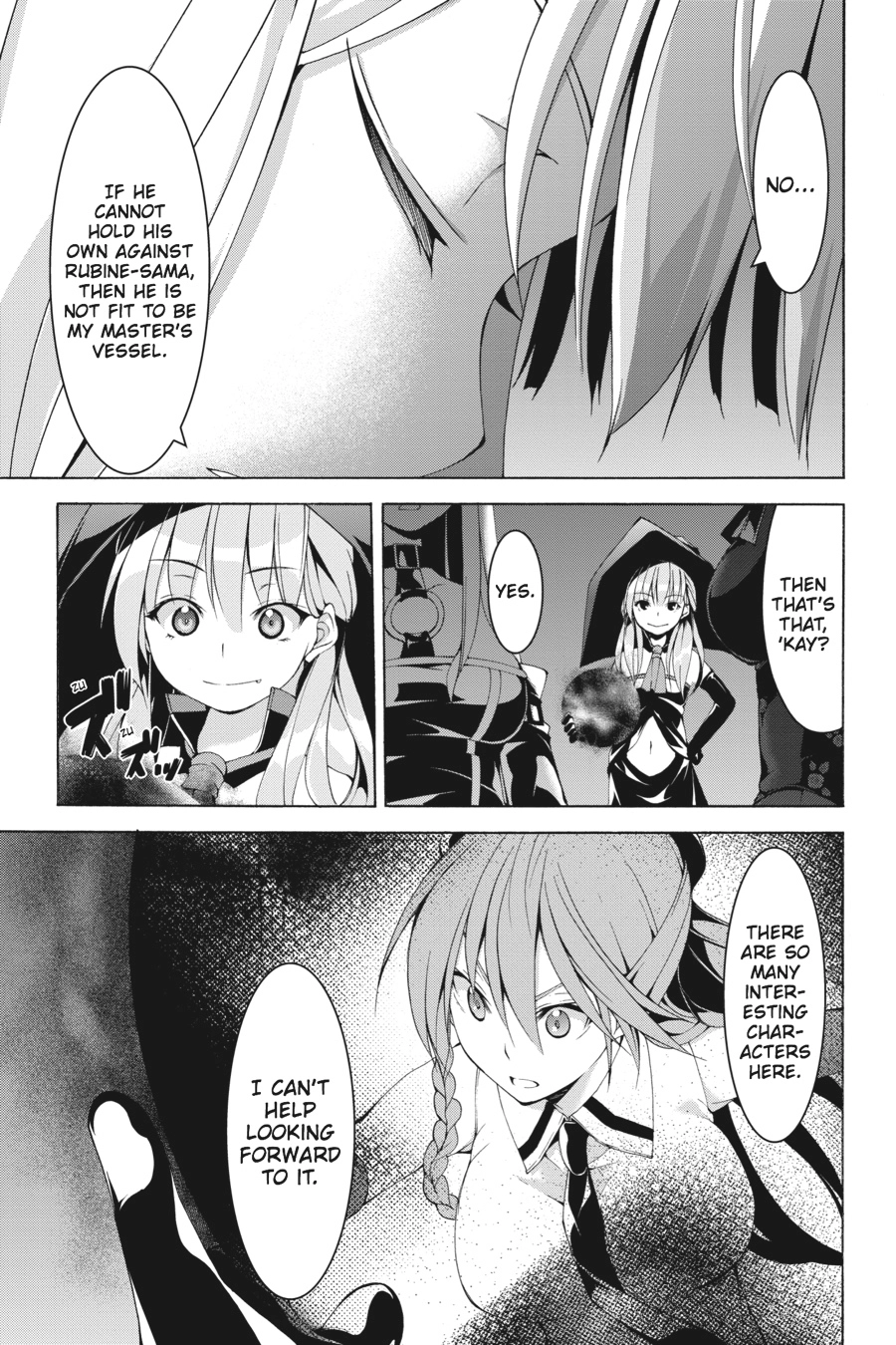 Read Trinity Seven chapter 64 image 6 on Lezhin