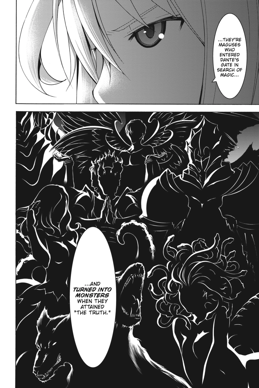 Read Trinity Seven chapter 64 image 9 on Lezhin
