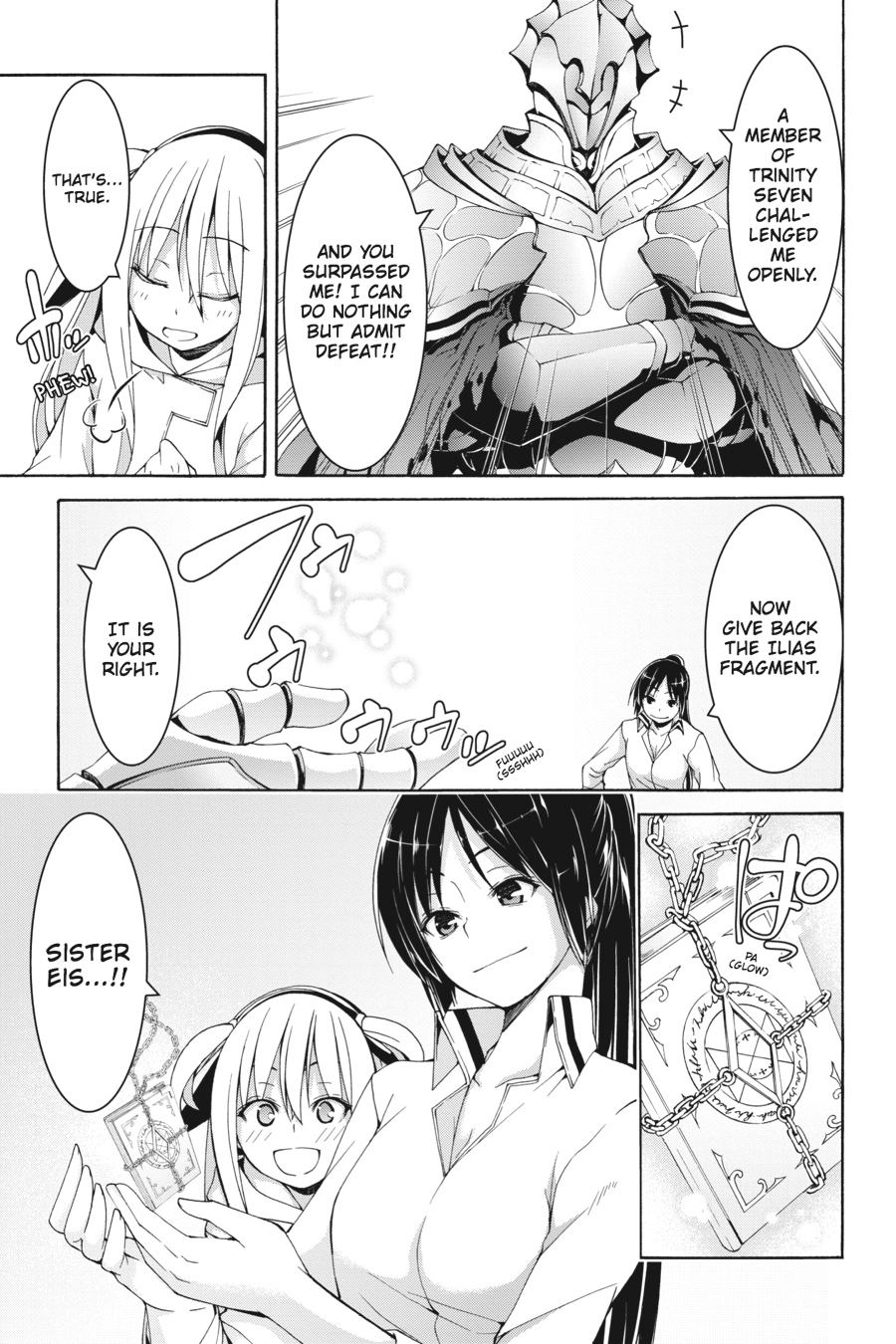 Read Trinity Seven chapter 68 image 16 on Lezhin