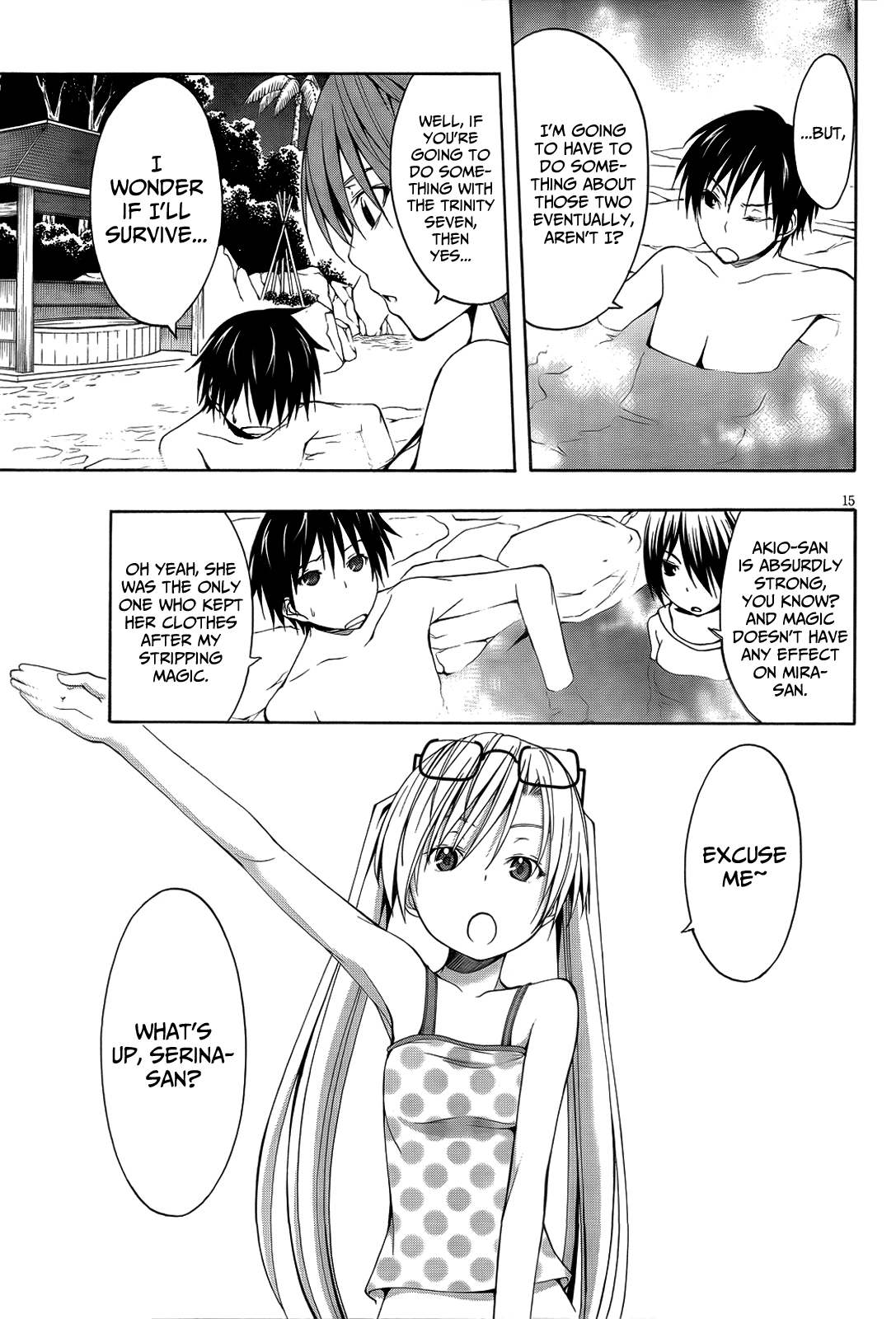 Read Trinity Seven chapter 7 image 17 on Lezhin