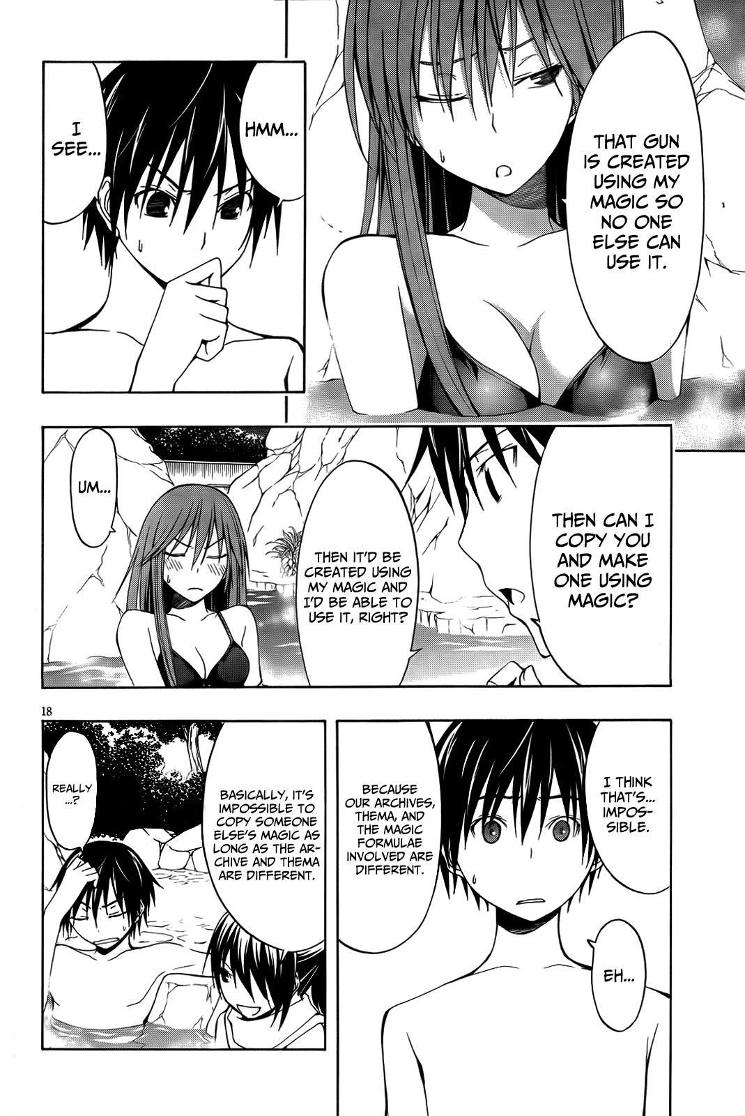 Read Trinity Seven chapter 7 image 20 on Lezhin